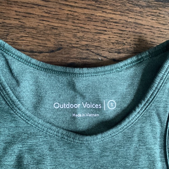 Outdoor Voices Evergreen Tank - Picture 2 of 3